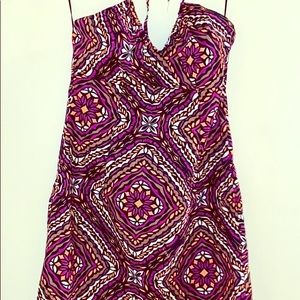 Size 6 H&M Halter A-Line Cotten Dress